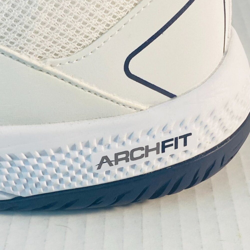 Skechers Go Train Arch Fit Viper Court-Pickleball (White/Navy) Tennis for Mens - Picture 9 of 17